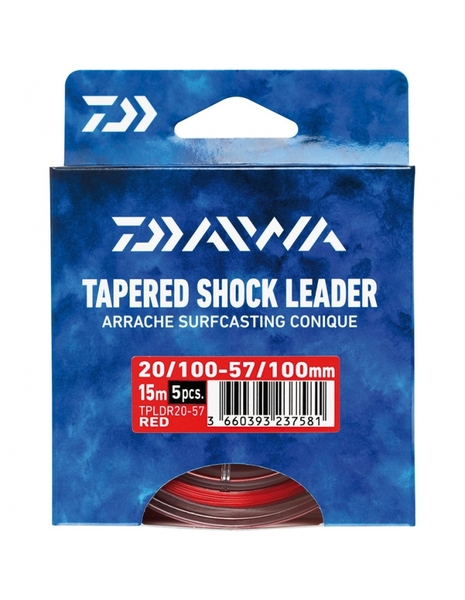 FIO SHOCK LEADER LD RED 5X15M